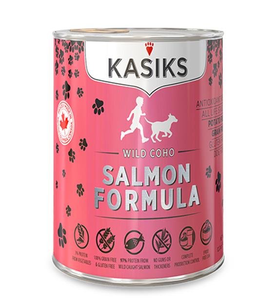 Kasiks Grain Free, Wild Coho Salmon Canned Dog Food