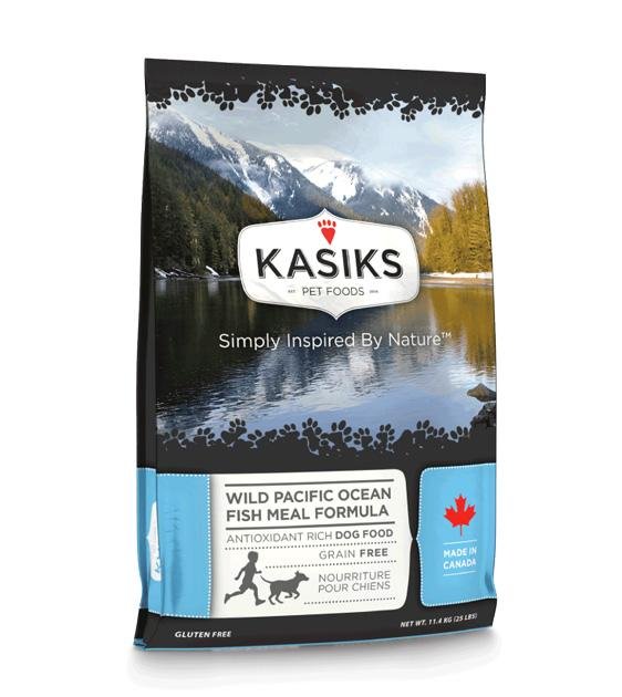 20% OFF: Kasiks Grain Free, Wild Pacific Ocean Fish Dog Food