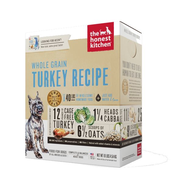 The Honest Kitchen Keen Turkey Dehydrated Dog Food
