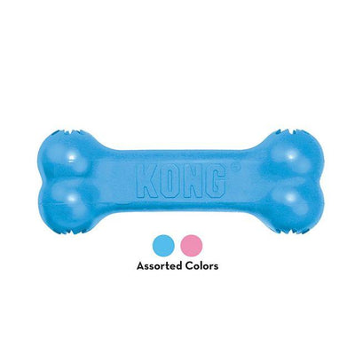 KONG Puppy Goodie Bone Dog Toy (Assorted Colours) - blue