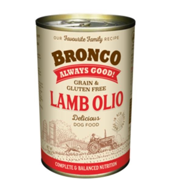 Bronco Lamb Olio Canned Wet Dog Food