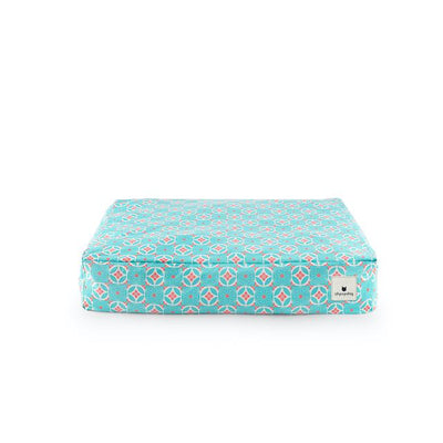 Ohpopdog Peranakan Inspired Straits Mint 17 Microbeads Dog Bed