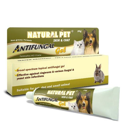 NATURAL PET® Skin & Coat Antifungal Gel for Cats & Dogs