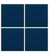 Triluc 12 x 12 Place and Stick Carpet Tile Square (Navy Blue)