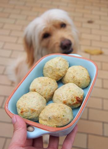 The Barkery Chicken Muttballs Meal Toppers Frozen Dog Food
