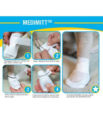 PawFlex MediMitt Bandages For Dogs