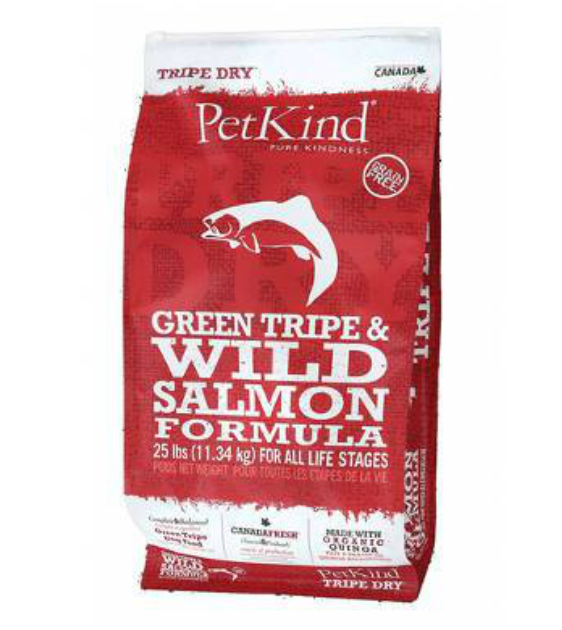 Amazon.com: Petkind Green Tripe & Wild Salmon Dry Dog Food 6