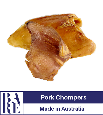 BARE Australian Premium Pork Chompers Dog Treats