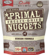 Primal Freeze Dried Nuggets Venison Formula Dog Food