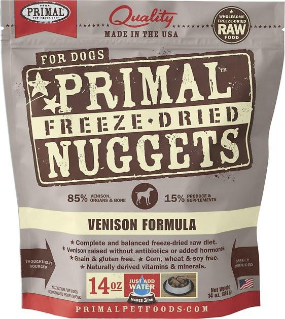 Primal freeze dried clearance nuggets for dogs