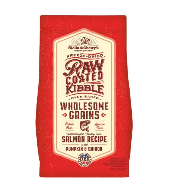 Stella & Chewy’s Freeze Dried Raw Coated Kibbles Wholesome Grain (Salmon) Dog Food