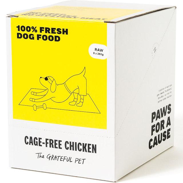 The Grateful Pet Raw Dog Food Cage Free Chicken