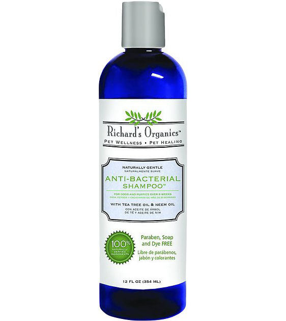 Richard s Organics Anti Bacterial Dog Shampoo Good Dog People