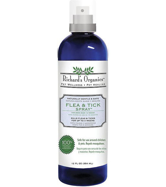 Richard s Organics Flea Tick Spray for Dogs Good Dog People