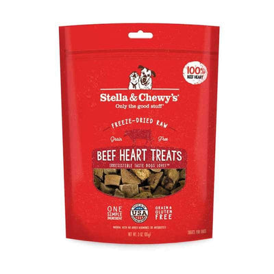 Stella & Chewy’s Freeze Dried Single Ingredient Beef Heart Dog Treats