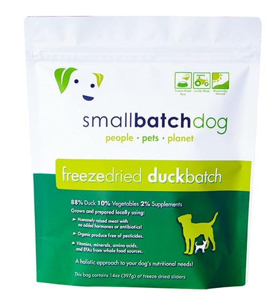 $47 ONLY: Small Batch Freeze Dried Duck Sliders Dog Food