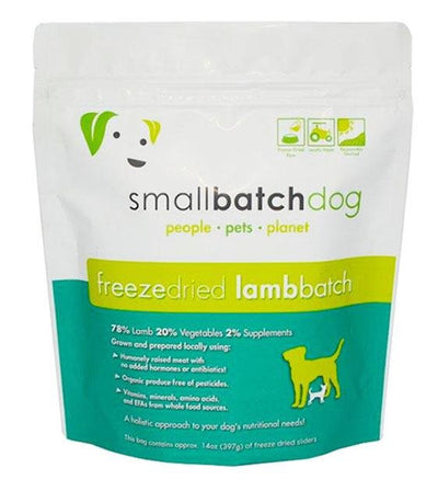 $47 ONLY: Small Batch Freeze Dried Lamb Sliders Dog Food