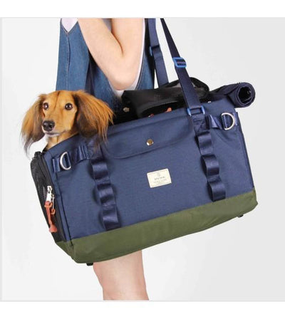 Sputnik Multi-Function (Blue) Lightweight Breathable Carrier For Cats & Dogs