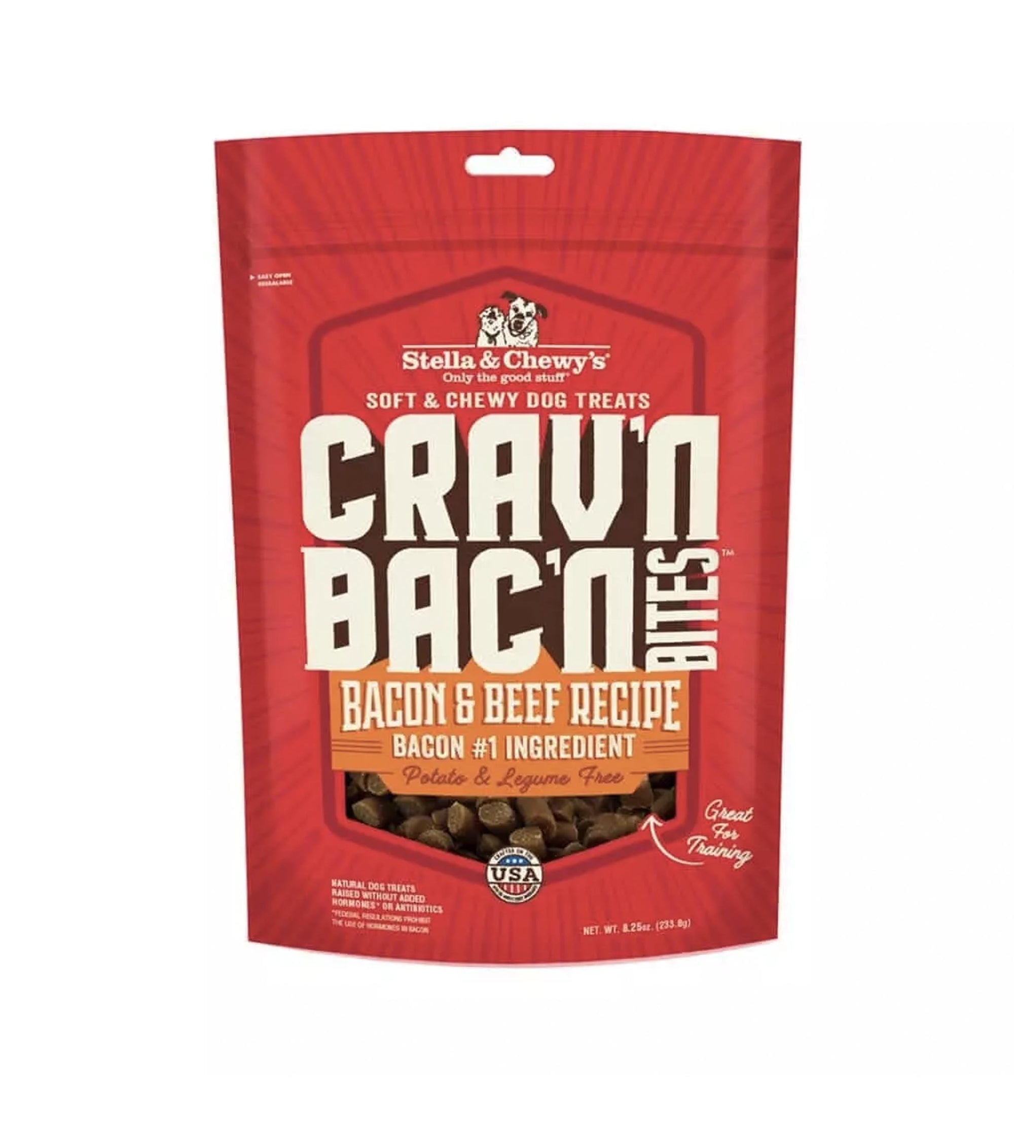 Stella & Chewy’s Crav’n Bac’n Bites (Bacon & Beef) Recipe Dog Treats