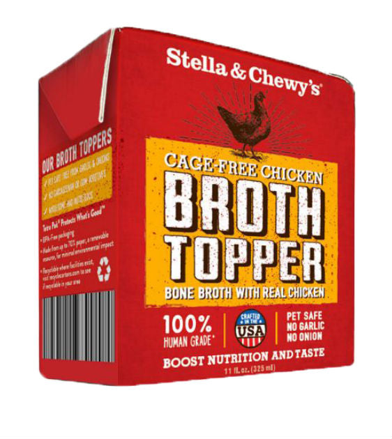 Stella & Chewy’s Broth Topper - Cage-Free Chicken Dog Food