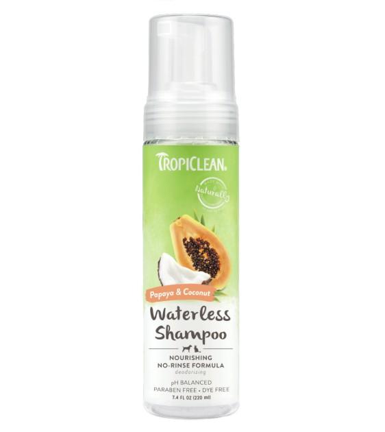 Tropiclean waterless best sale shampoo