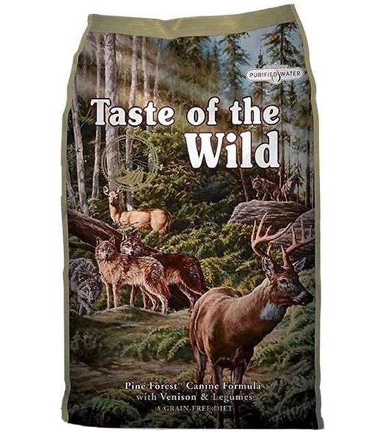 50% OFF + FREE CHEWS: Taste Of The Wild Pine Forest (Venison) Dry Dog Food
