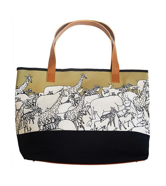 The Animal Project Resort Totes (Animals In Gold By Jun-Yi)