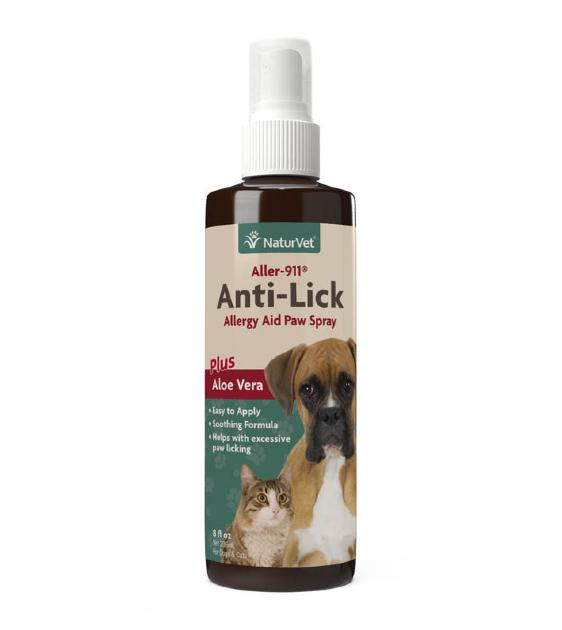 20% OFF:  NaturVet Aller-911® Anti-Lick Paw Spray