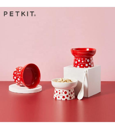 PETKIT Polka Footed Feeding Bowl Set for Cats & Dogs