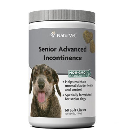 20% OFF:  NaturVet Senior Advanced Incontinence Soft Chews (60 Count)