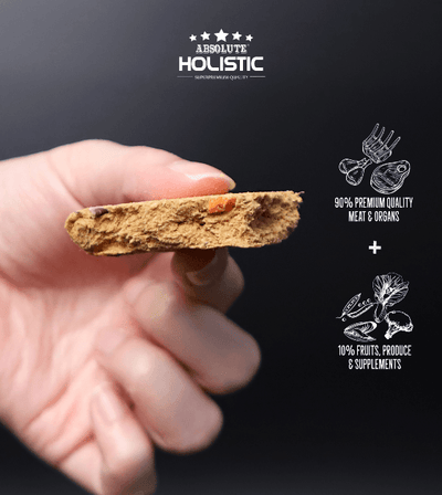 Absolute Holistic Freeze Dried Raw Chicken Patties Dog Food