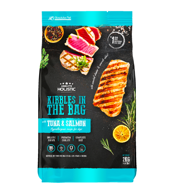 Absolute Holistic Kibbles in the Bag (Tuna and Salmon) Dry Dog Food