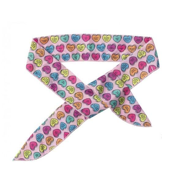 FuzzYard Cooling Bandana (Candy Hearts) For Cats & Dogs