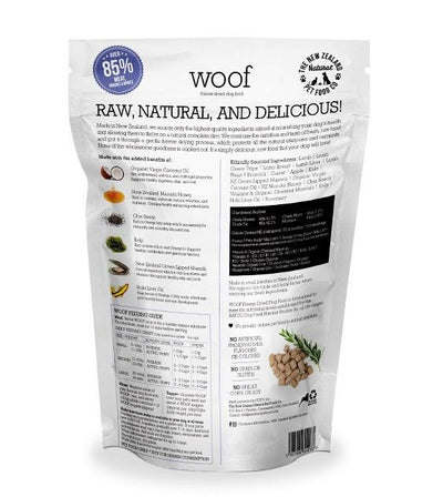 Woof Freeze Dried Raw Lamb Dog Food