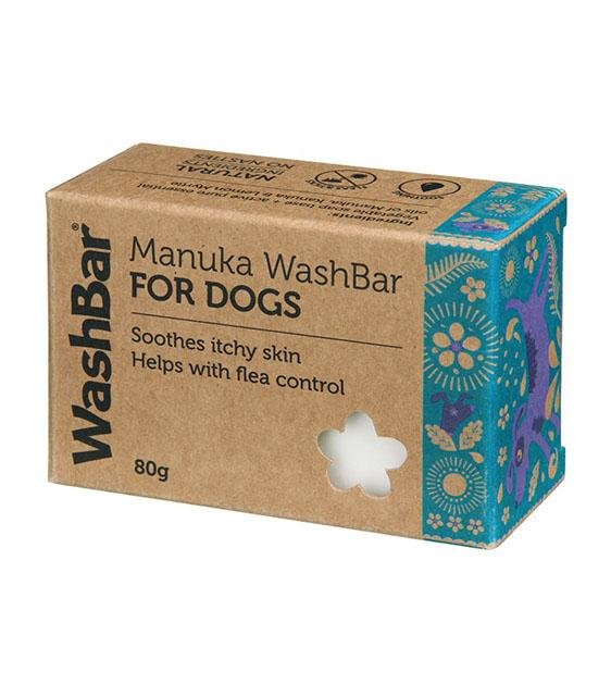 WashBar Natural Manuka Soap for Dogs Cats Itch Relief Flea Tick Prevention SG Best Pet Store Good Dog People