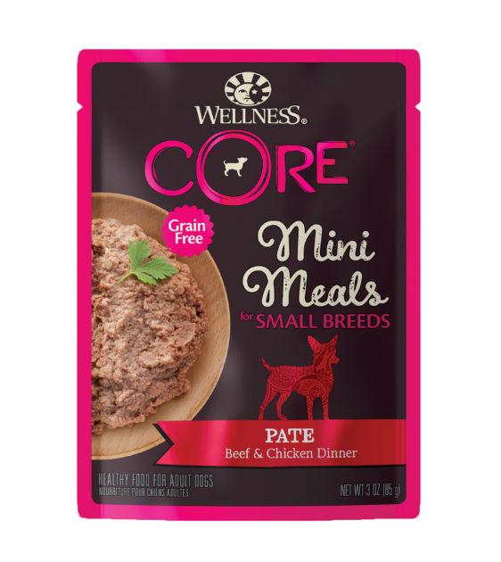 Wellness Core Mini Meals Small Breed Beef Chicken Dinner Pate