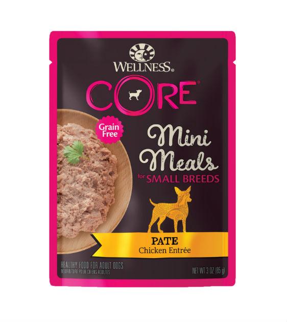 20% OFF: Wellness CORE Small Breed Mini Meals Pate Chicken Entree Dog Food Mixer