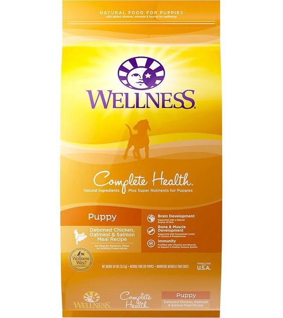 20% OFF + FREE MAT: Wellness Complete Health Puppy Dry Dog Food