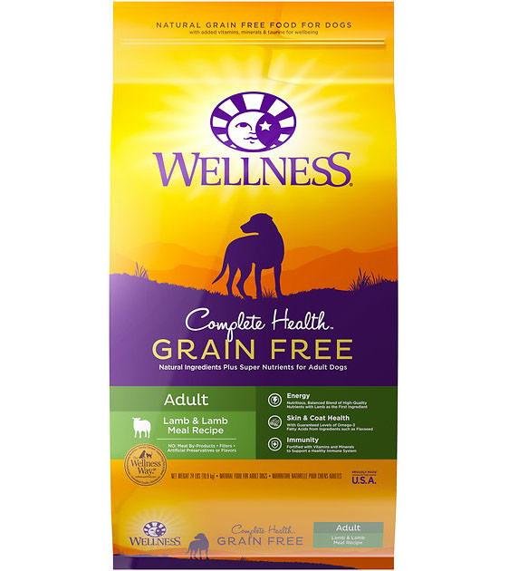 Wellness Complete Health Grain Free Lamb & Lamb Meal Dry Dog Food