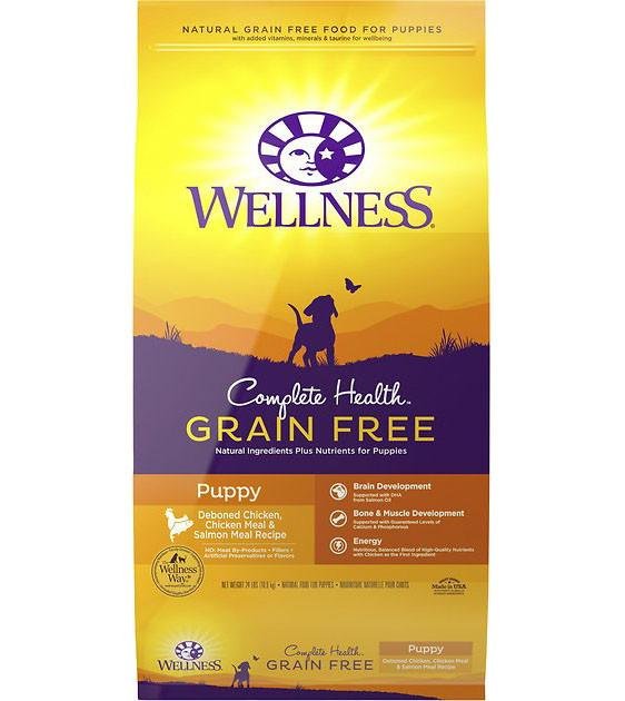 20% OFF + FREE MAT: Wellness Complete Health Grain Free Puppy Dry Dog Food