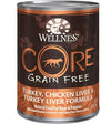 Wellness Core Grain Free Turkey, Chicken Liver & Turkey Liver Wet Dog Food