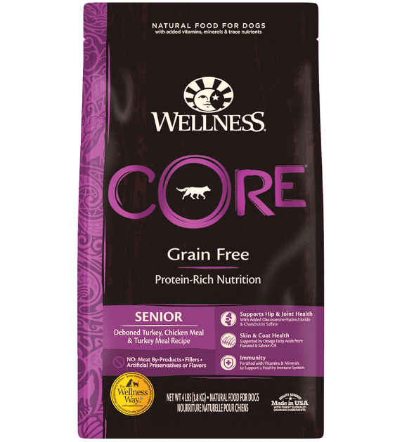 Grain free store senior dog food