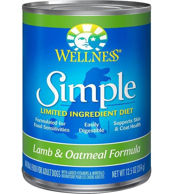 Wellness simple limited ingredient dog food top