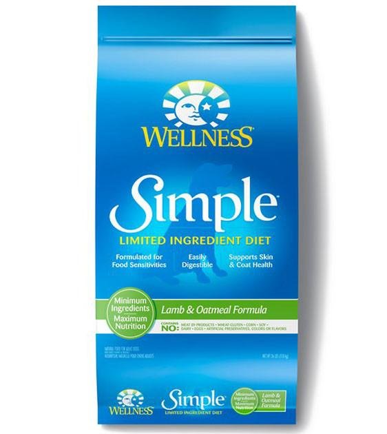 20% OFF + FREE MAT: Wellness Simple Lamb & Oatmeal Formula Dry Dog Food
