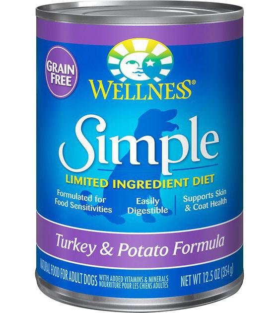 Wellness Simple Turkey & Potato Canned Dog Food