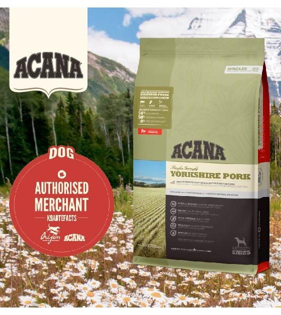 Acana Singles Grain Free Yorkshire Pork Dry Dog Food Good Dog