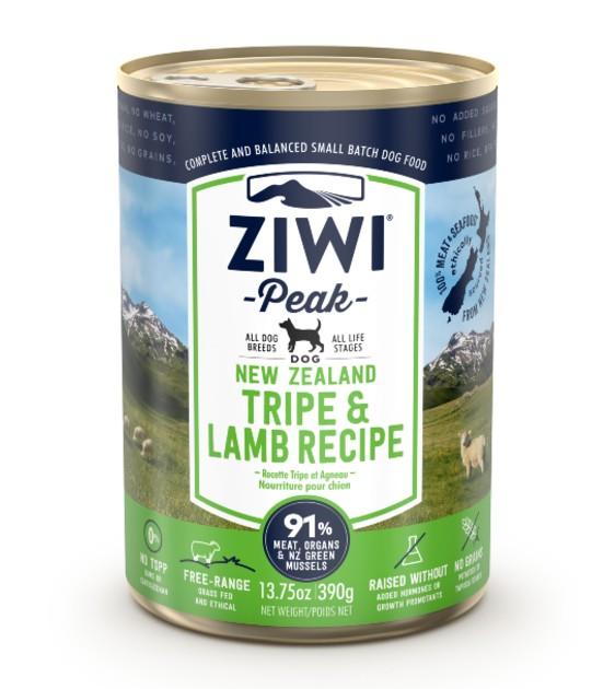ZIWI Peak Tripe & Lamb Recipe Canned Dog Food