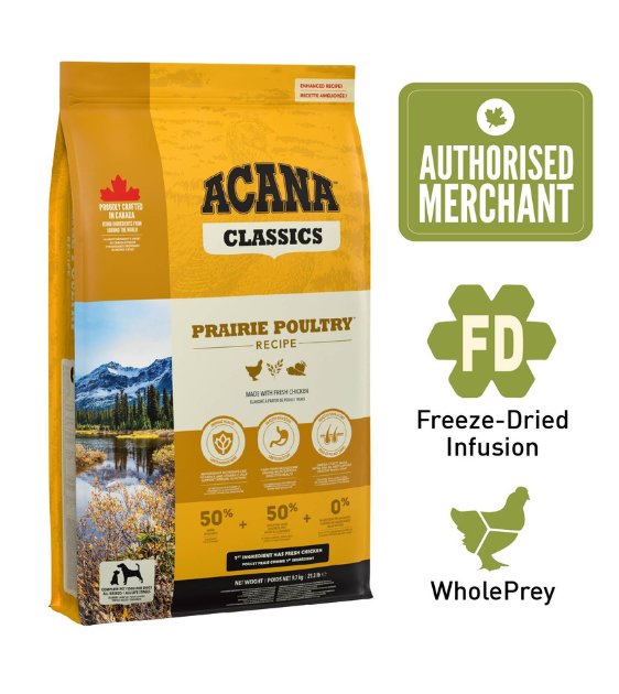 Acana Classics Prairie Poultry Dry Dog Food