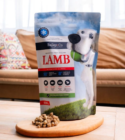 Bailey+Co New Zealand Freeze Dried Raw Dog Food (Lamb) - Good Dog People™