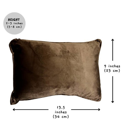 Big Borky Dog Head Pillow (Choco Brown) - Good Dog People™